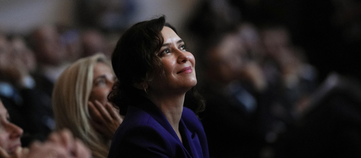 Isabel Díaz Ayuso en el evento Madrid Investment Forum