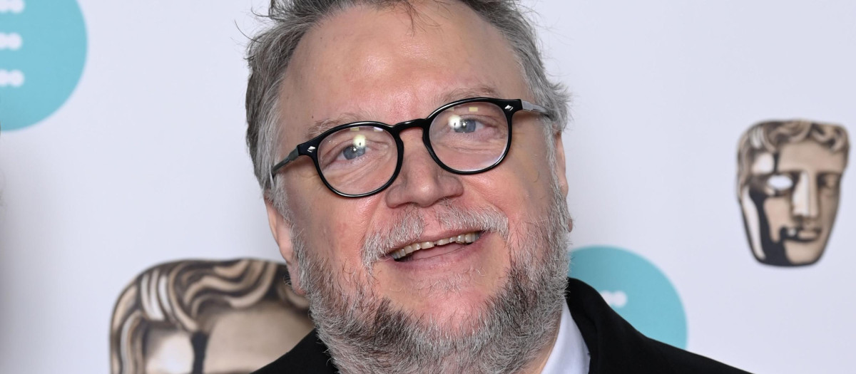 Director Guillermo del Toro at the 2023 British Academy of Film and Television Arts (BAFTA) Film Awards in London, Britain, February 19, 2023.