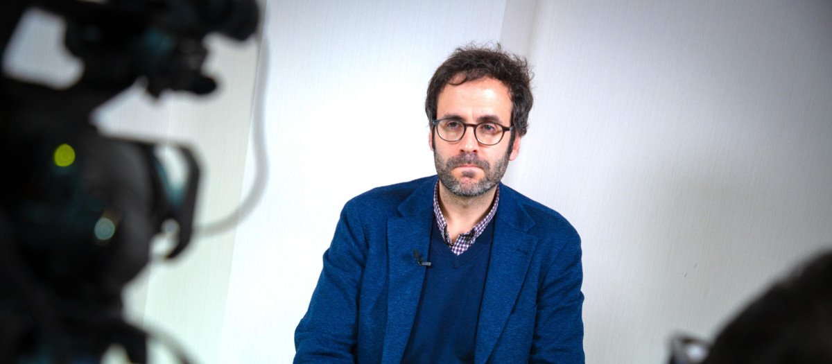 Freire, durante su entrevista
