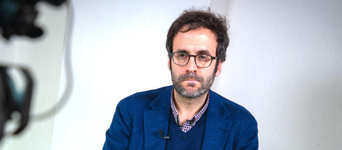 Freire, durante su entrevista