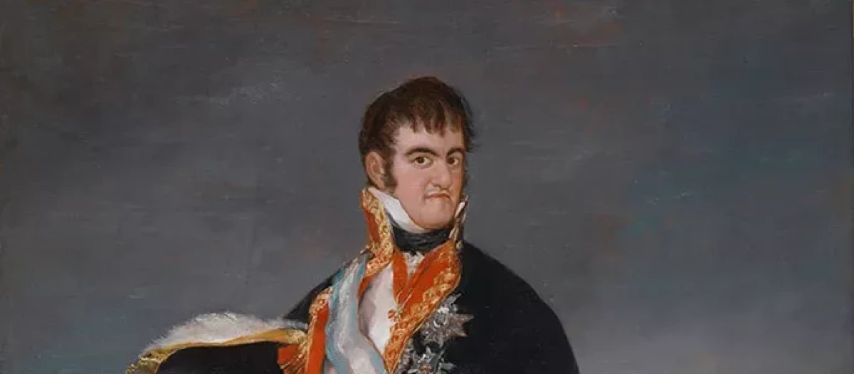 Retrato de Fernando VII de Francisco de Goya