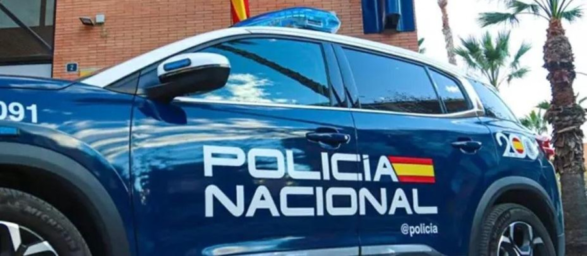 Un vehículo de la Policía Nacional, en una imagen de archivo