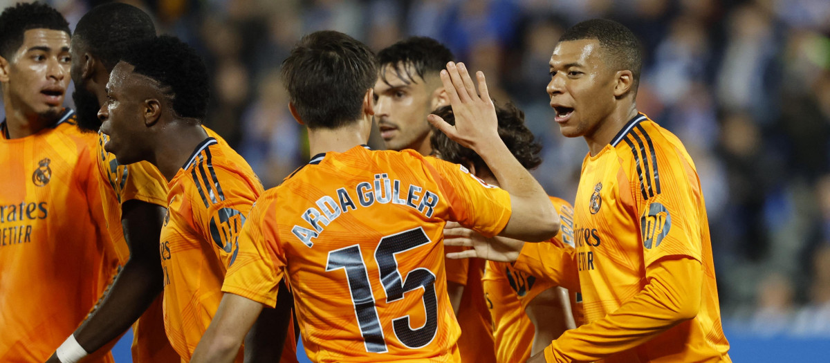 El Real Madrid se llevó los tres puntos de Butarque