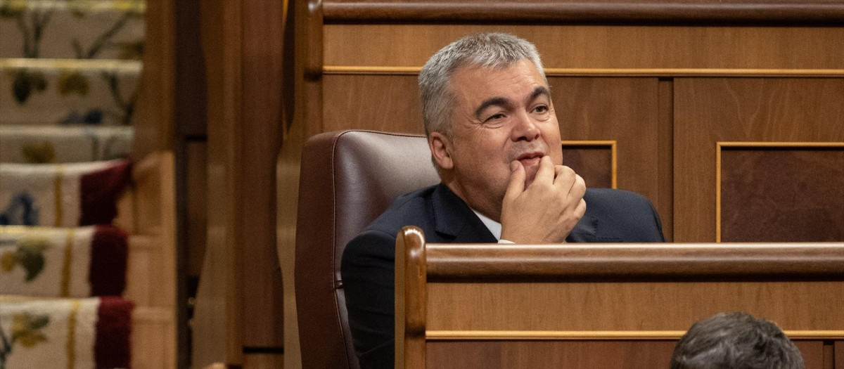 El secretario de Organización del PSOE, Santos Cerdán