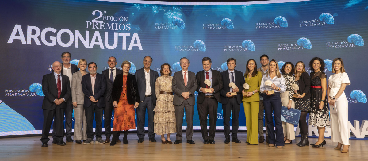 Foto de familia de la II Edición de los Premios Argonauta
