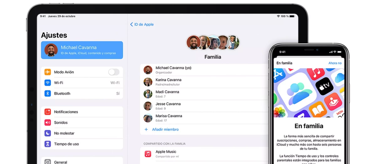 Control parental de Apple