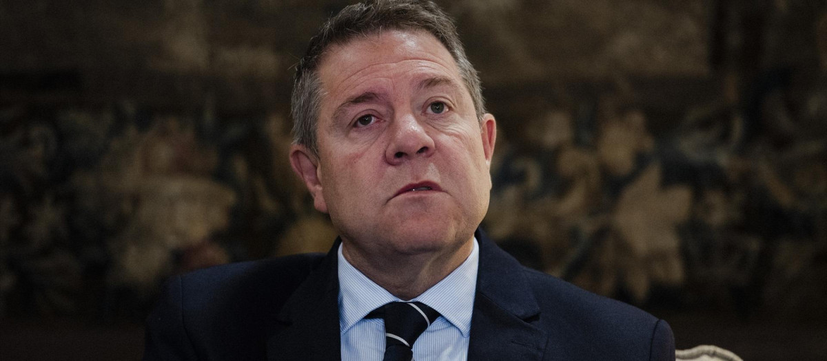 El presidente de Castilla-La Mancha, Emiliano García-Page