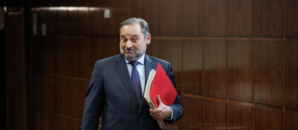 El exministro José Luis Ábalos