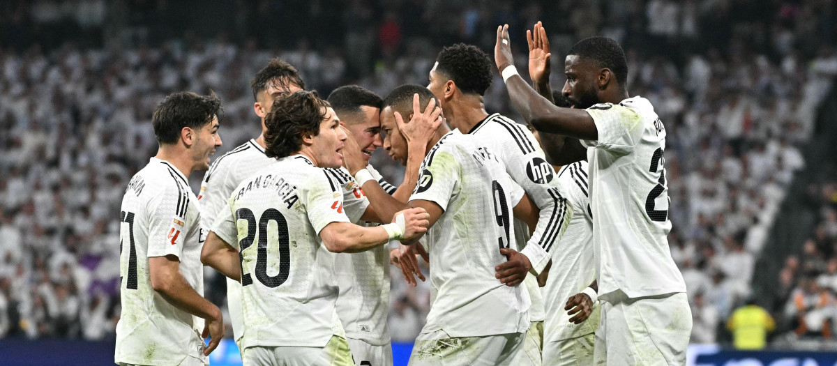 El Real Madrid venció al Getafe en el Bernabéu