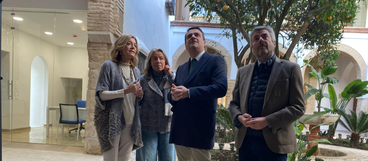 Ana Verdú, Isabel Albás, José María Bellido y Miguel Ángel Torrico