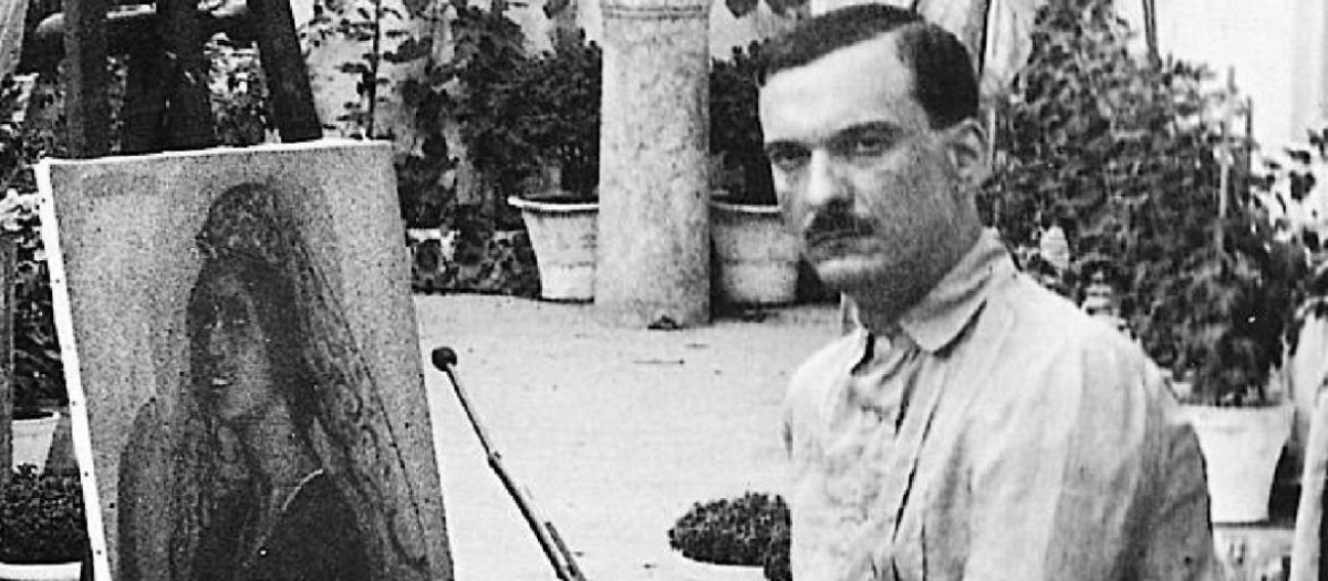 Julio Romero de Torres en una imagen de archivo