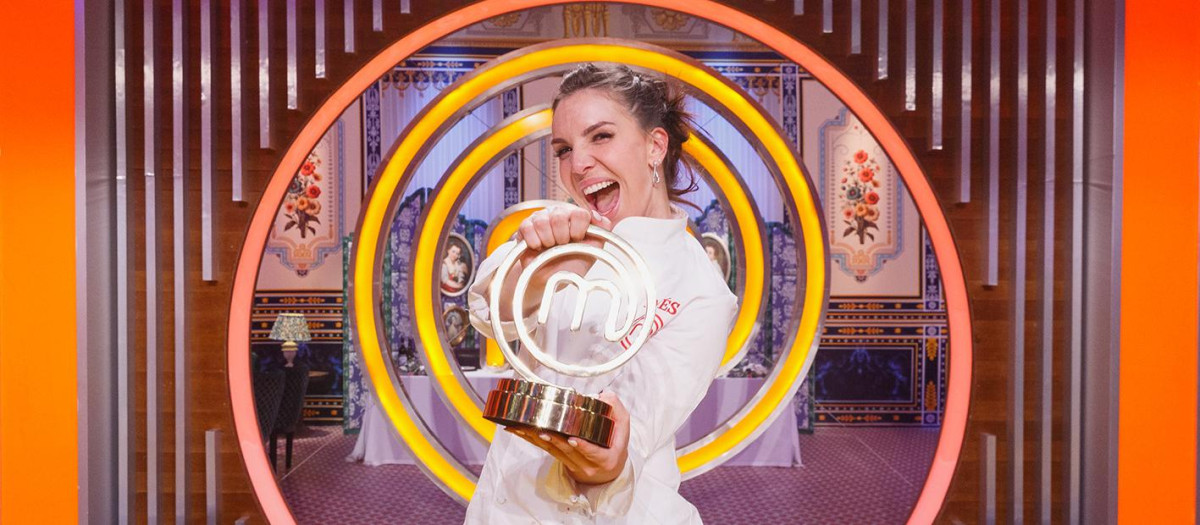 La ganadora de 'MasterChef Celebrity 9', Inés Hernand