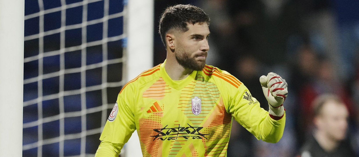 Luca Zidane fue el héroe del Granada