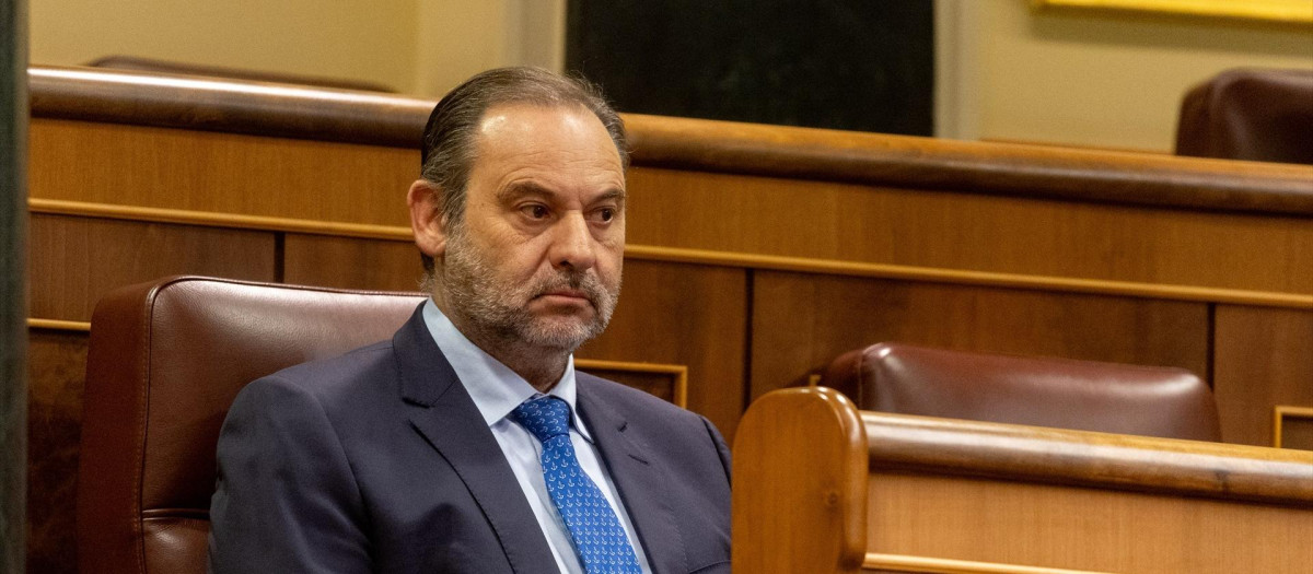 El diputado del Grupo Mixto y exministro de Fomento, José Luis Ábalos