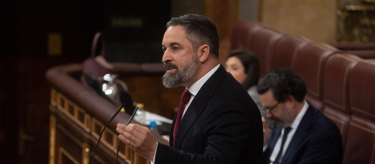 El presidente de VOX, Santiago Abascal - Europa Press