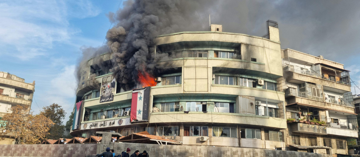 El régimen de Al Asad cayó tras la entrada de los rebeldes en Damasco