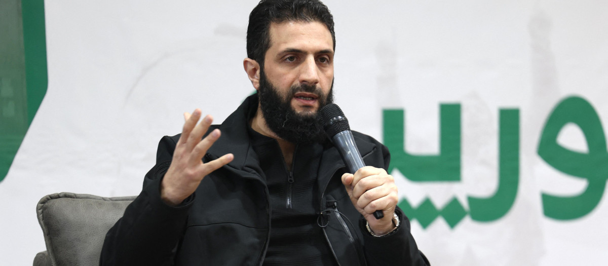 Abu Mohamed al-Jolani, líder de los rebeldes sirios que derrocaron a Bashar al-Assad