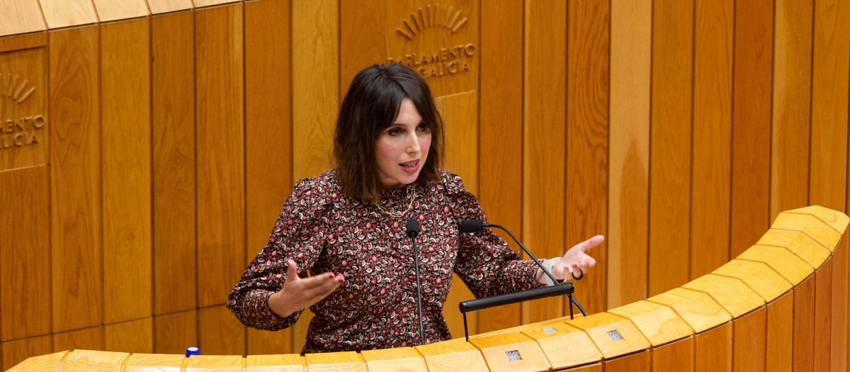 La 'conselleira' de Economía e Industria, María Jesús Lorenzana