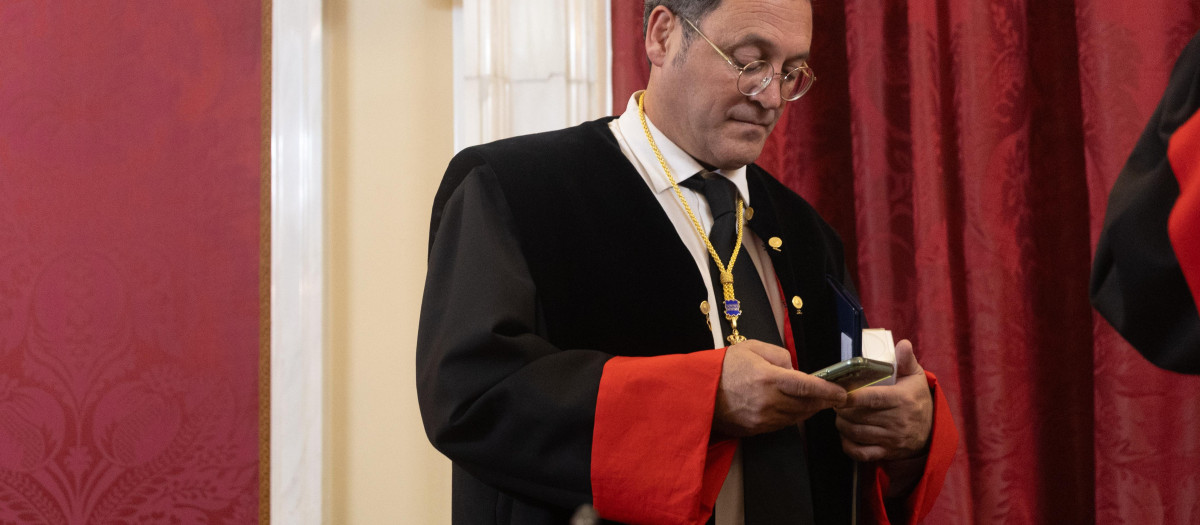 El fiscal general del Estado, Álvaro García Ortiz