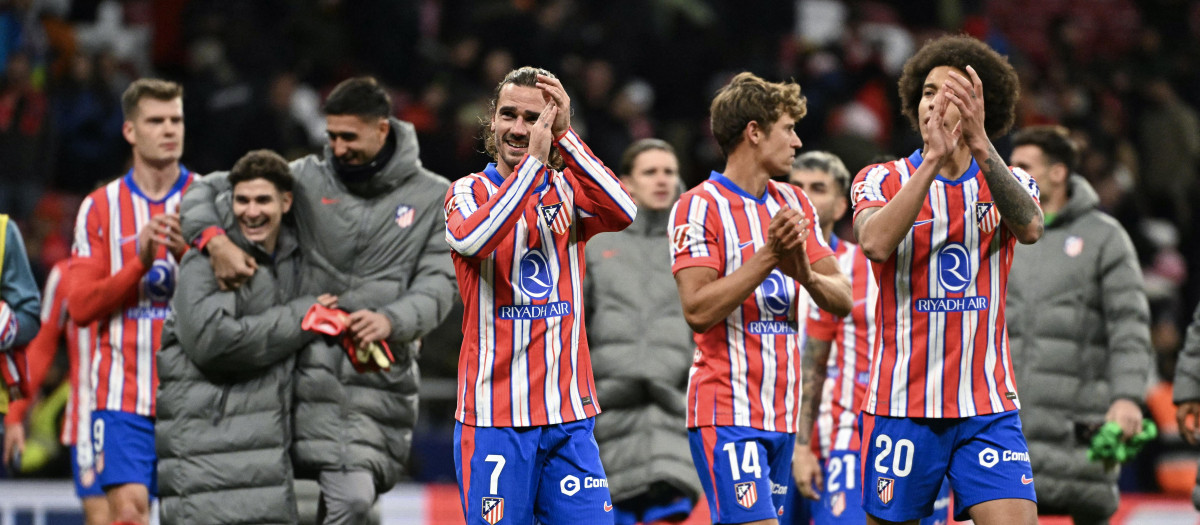 El Atlético se ha abonado a ganar en el descuento