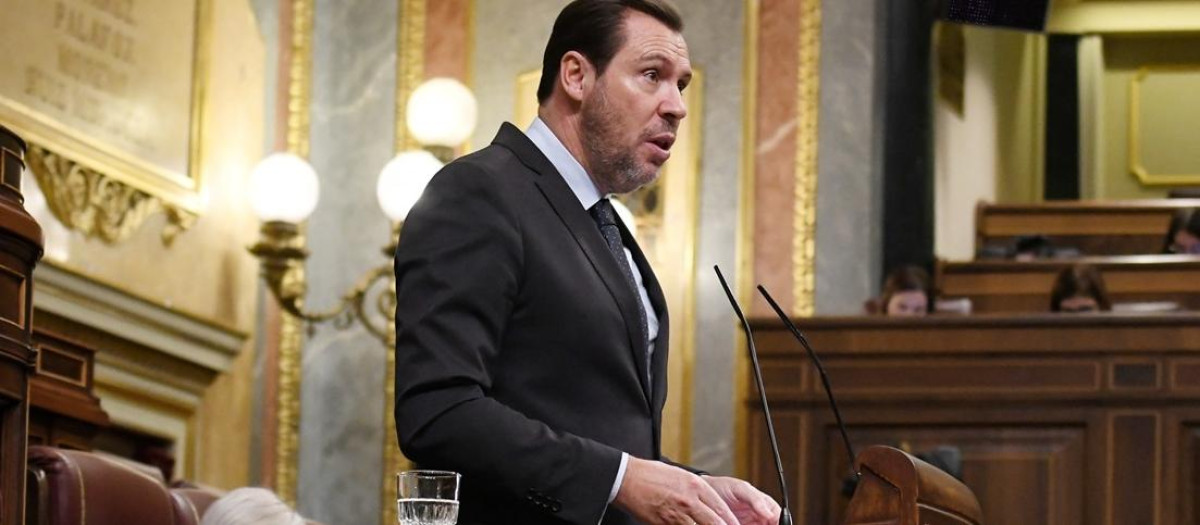 El ministro de Transportes y Movilidad Sostenible, Óscar Puente.