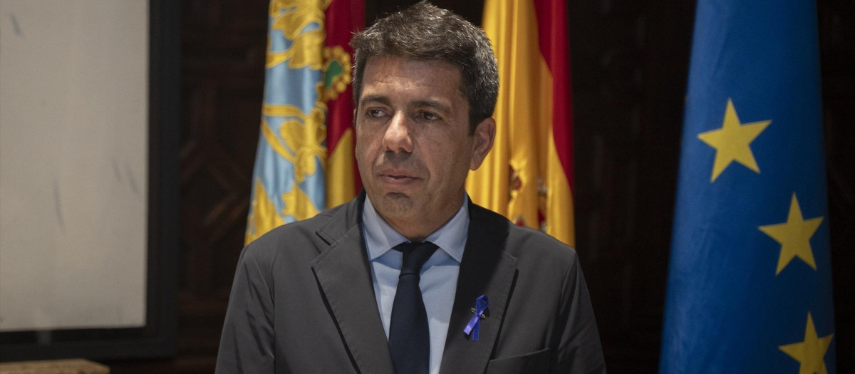 El presidente de la Generalitat Valenciana, Carlos Mazón, en una imagen de archivo