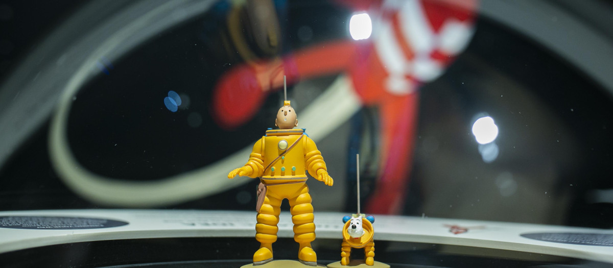 Tintín se adelantó más de una década a Armstrong y se convirtió, en el cómic de Hergé, en el primer hombre en pisar la Luna