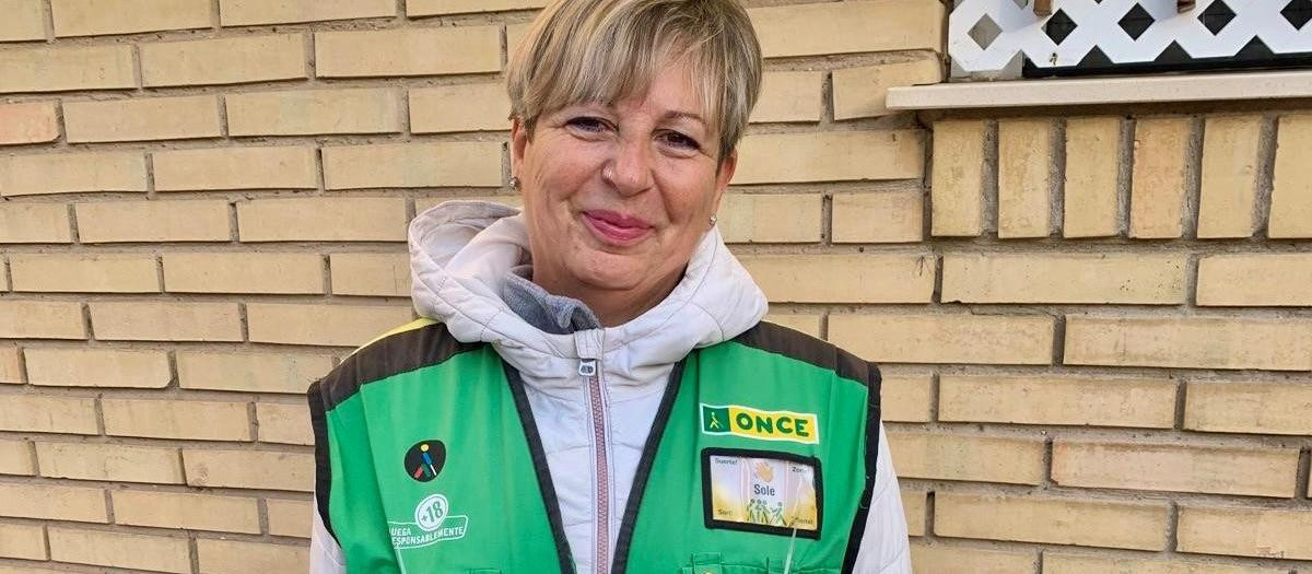 Soledad Pascual, la vendedora que ha repartido la suerte