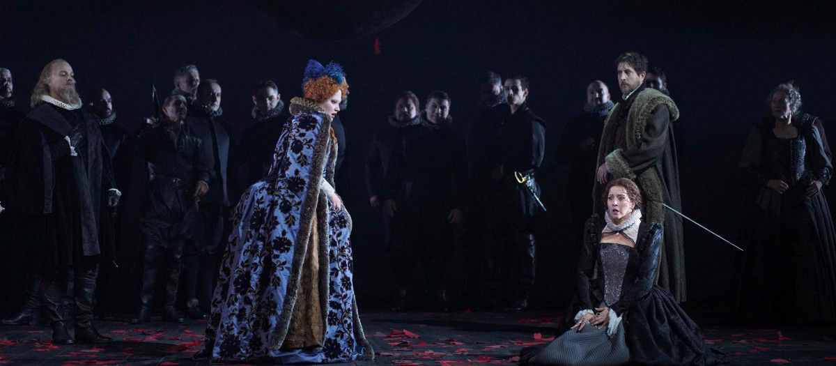 Representación de 'María Estuarda' en el Teatro Real