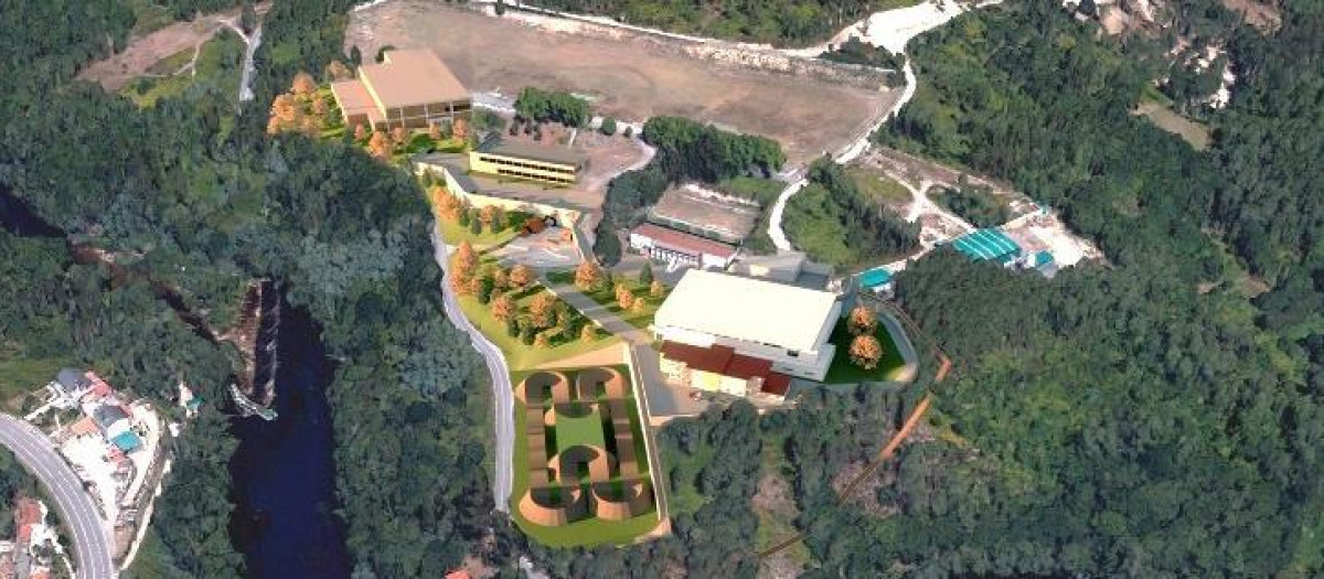Proyecto del Centro de Alto Rendimiento previsto en Pontevedra