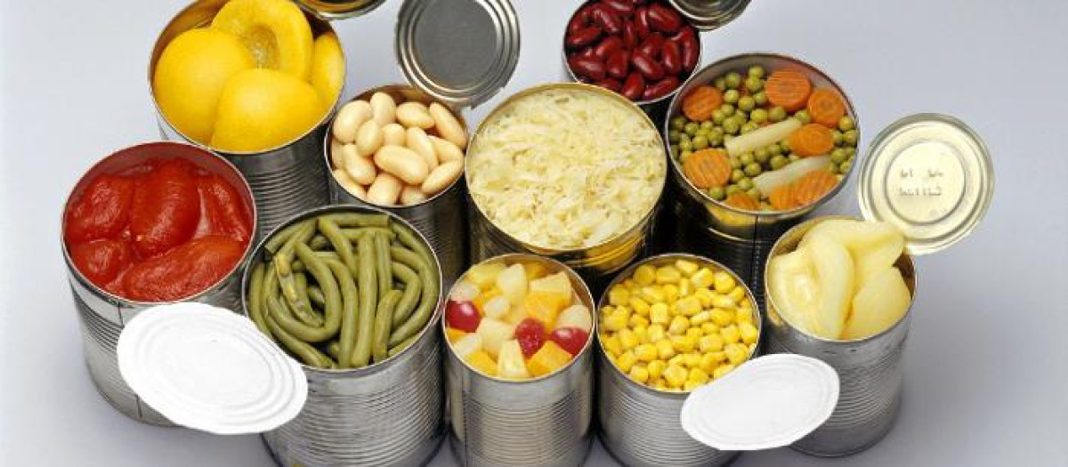 Latas de conservas