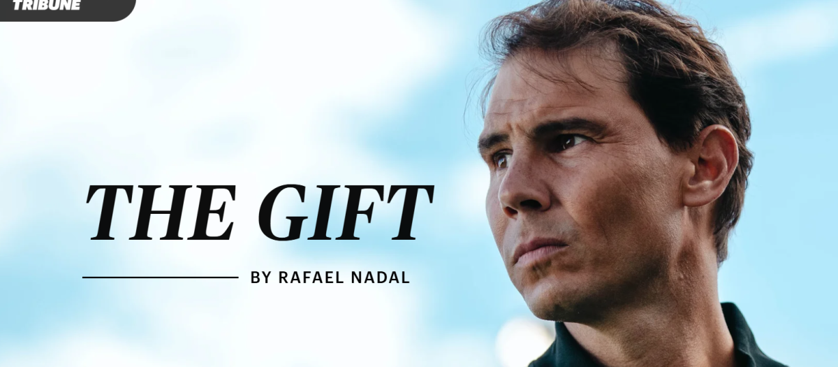 Rafa Nadal ha regalado una carta a The Players Tribune para decir adiós al tenis