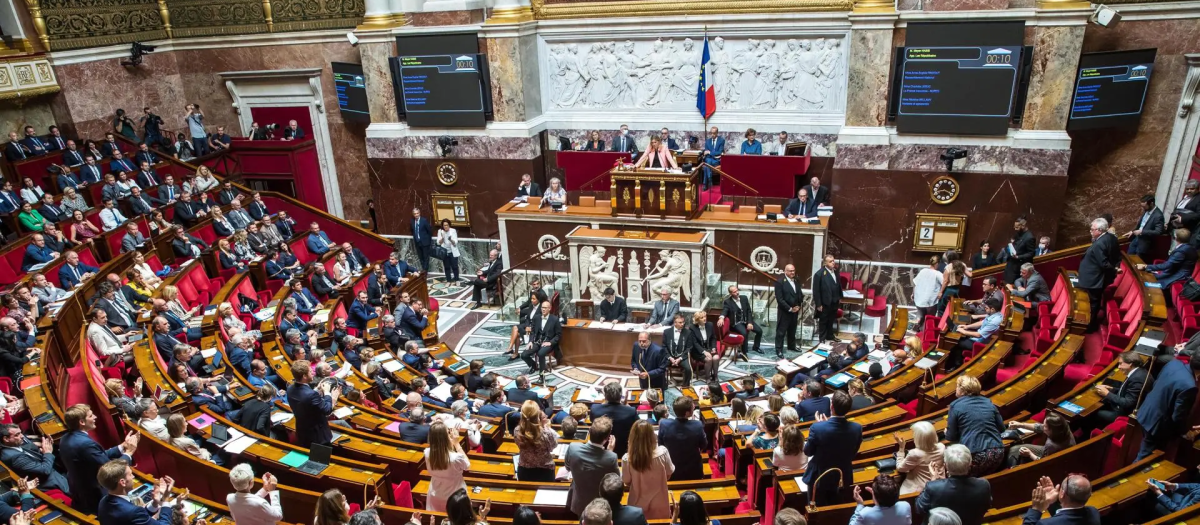 La Asamblea Nacional de Francia, en una imagen de archivo