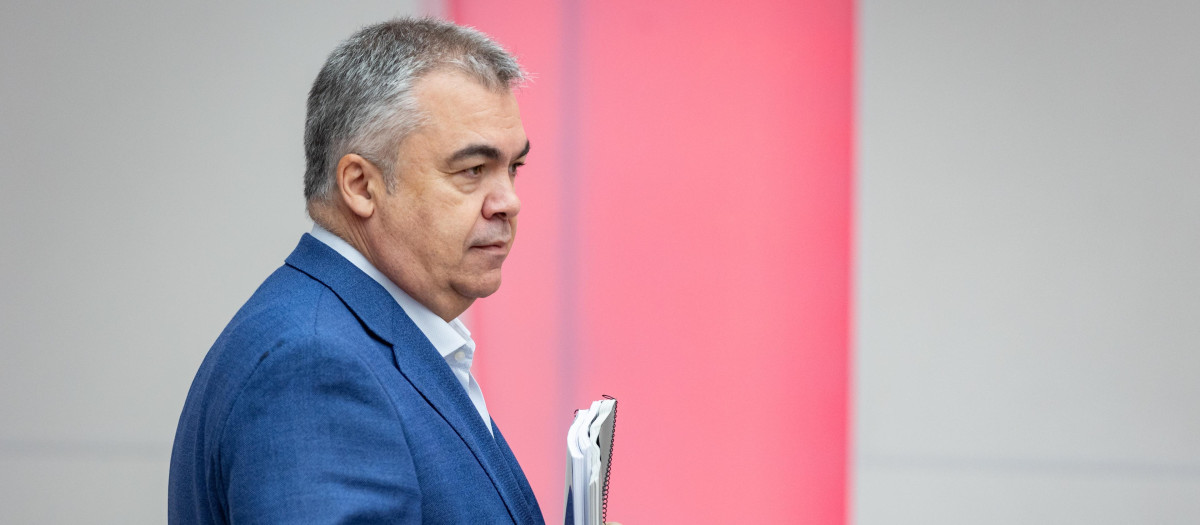 Santos Cerdán, secretario de Organización del PSOE