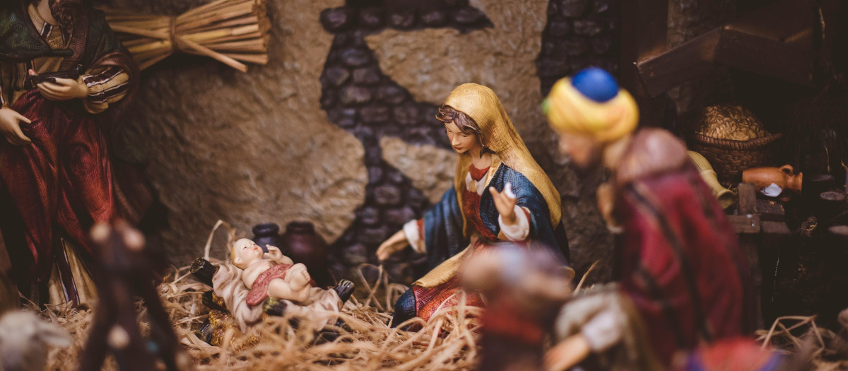 Un pesebre, en una imagen de archivo
