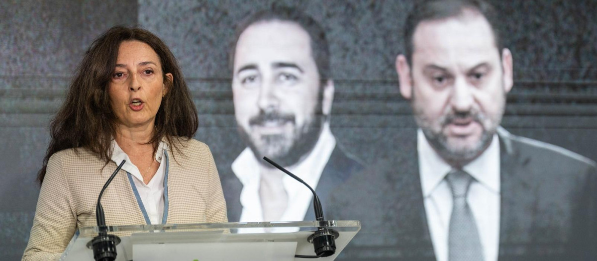 (Foto de ARCHIVO)
La coordinadora jurídica de Vox, Marta Castro, ofrece una rueda de prensa, en la sede nacional del partido