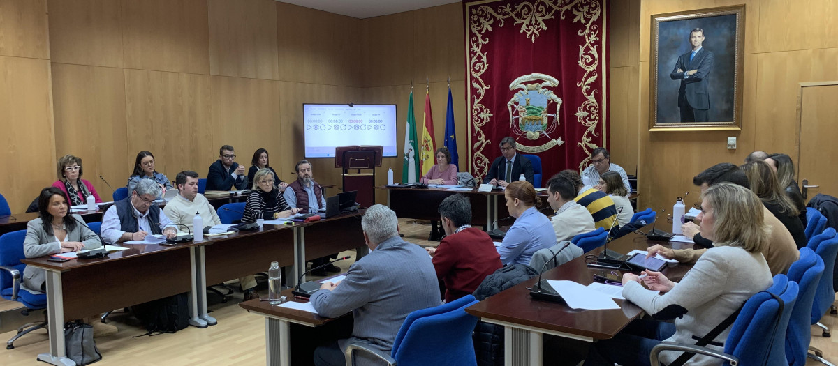 Pleno del Ayuntamiento de Puente Genil