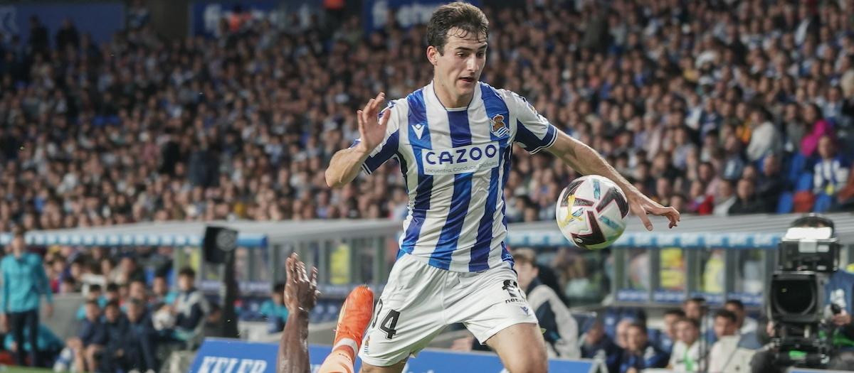 Magunazelaia, en un partido de esta temporada