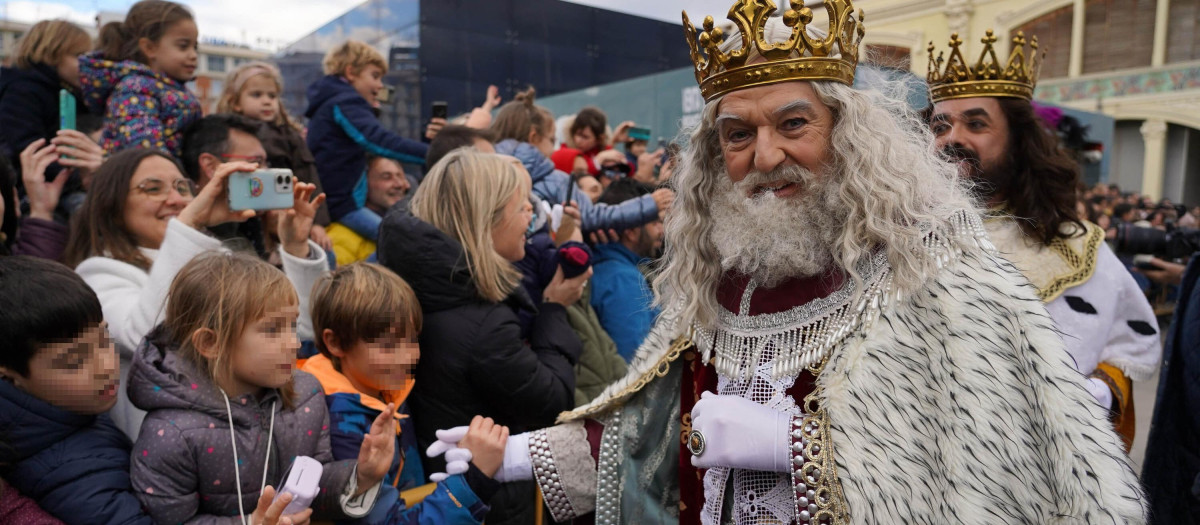 Llegada de S.M. los Reyes Magos de Oriente en el puerto de Valencia el pasado 5 de enero de 2024