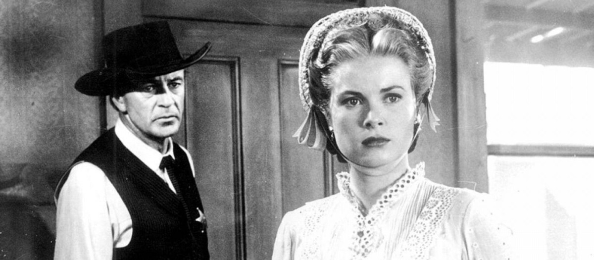 Gary Cooper y Grace Kelly en Solo ante el peligro