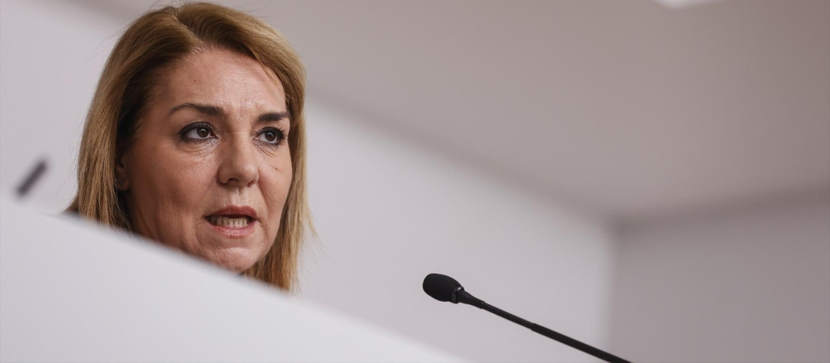 Susana Camarero, en rueda de prensa