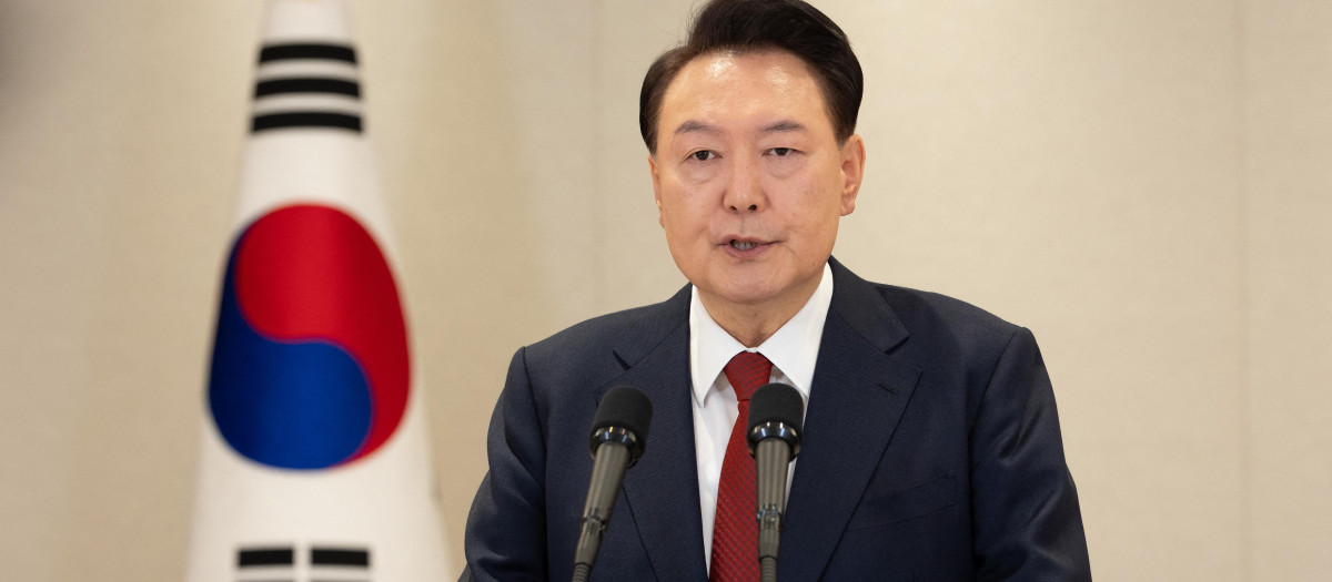 El expresidente surcoreano, Yoon Suk-yeol