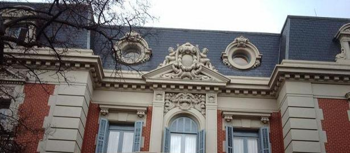 Fachada del edificio donde se encontraba el consulado soviético en Barcelona durante la guerra civil