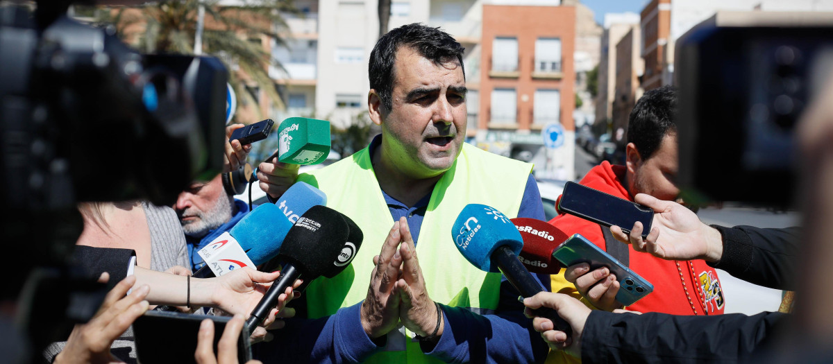 El responsable estatal de frutas y hortalizas de COAG, Andrés Góngora, en una imagen de archivo