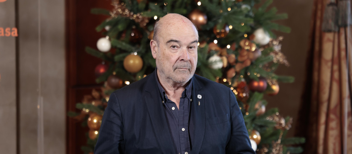 El actor Antonio Resines, esta Navidad