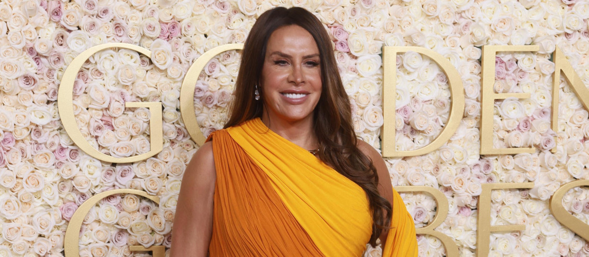 Karla Sofía Gascón en los Globos de Oro