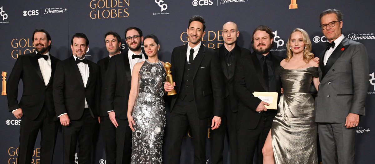 The Brutalist se llevó el Globo de Oro a mejor película dramática