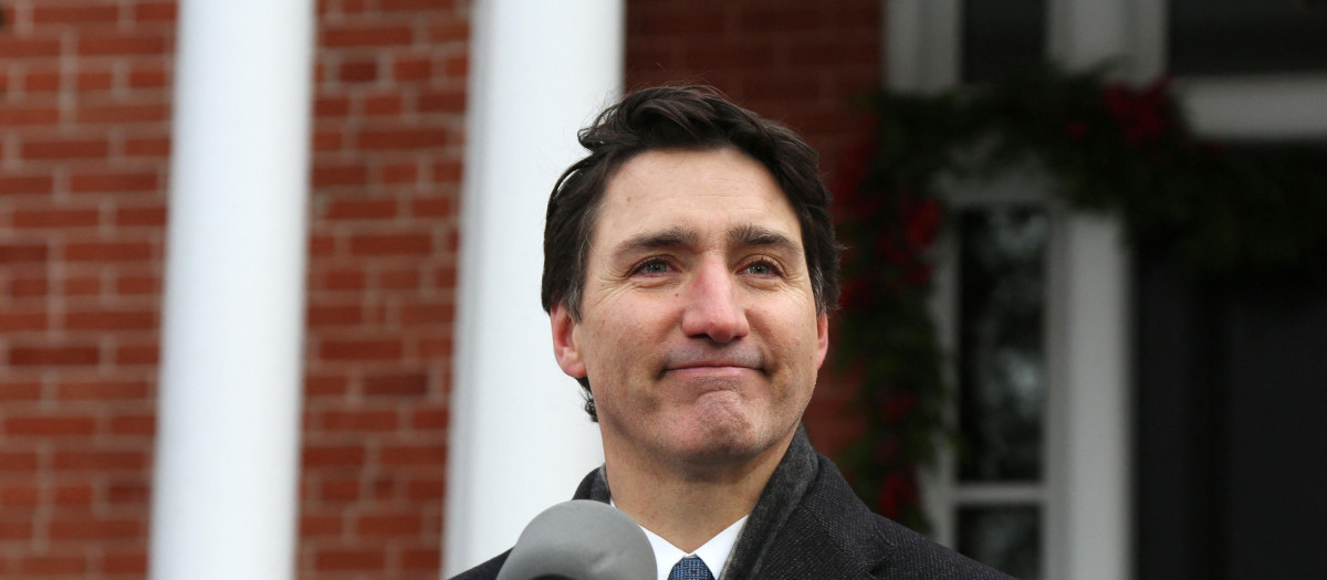 El primer ministro de Canadá, Justin Trudeau, en su residencia oficial en Ottawa