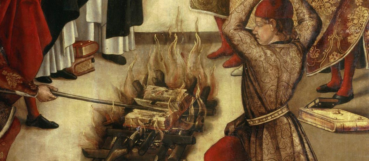 La quema del Talmud