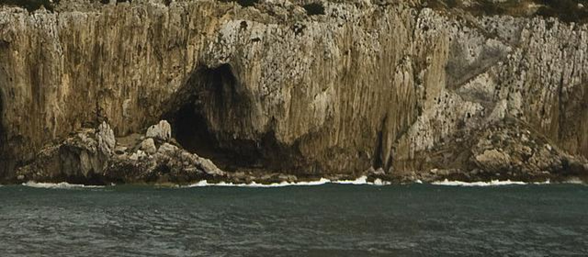 Cueva de Gorham, en Gibraltar